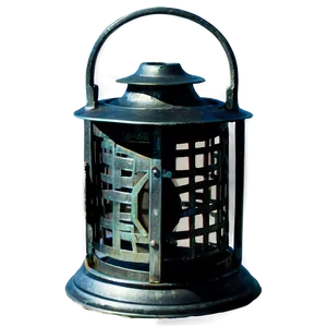 Iron Lantern PNG Yvu64 PNG