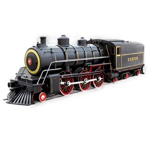 Iron Locomotive Engine PNG 05242024 PNG
