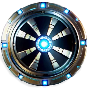Iron Man 3 Arc Reactor PNG 06292024