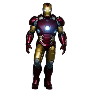 Iron Man Arc Reactor Suit PNG 06292024