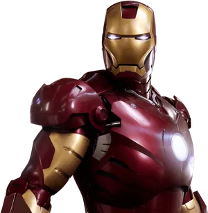 Iron Man Armor Close Up PNG image