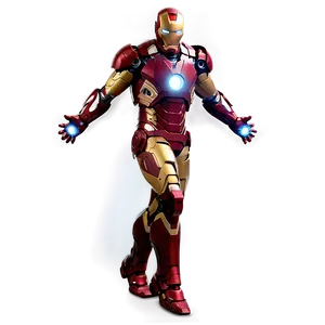 Iron Man Flying Suit Pose PNG 06292024