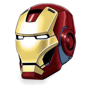 Iron Man Helmet Autocad Design PNG 06122024