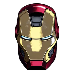 Iron Man Helmet Autocad Design PNG Owk97 PNG