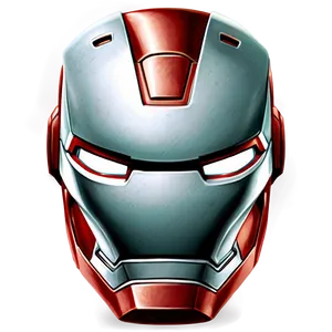 Iron Man Helmet Close-up Png 06122024 PNG image