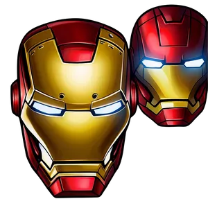 Iron Man Helmet For Kids PNG Ijt18
