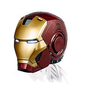 Iron Man Helmet Front View Png 06122024 PNG image