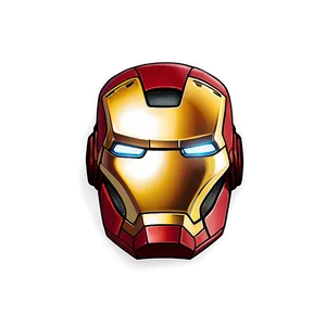 Iron Man Helmet Gold And Red Version PNG 17 PNG