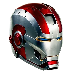 Iron Man Helmet Silver Centurion PNG Ebs PNG