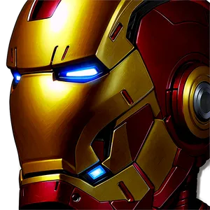 Iron Man Helmet Transparent Background PNG 1