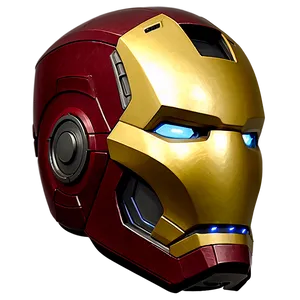 Iron Man Helmet With Advanced Hud PNG 62