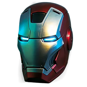 Iron Man Helmet With Glowing Eyes PNG 06122024 PNG
