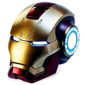 Iron Man Helmet With Hud Display PNG Bbf PNG