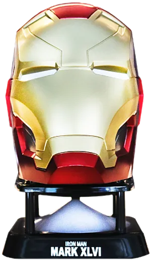 Iron Man Mark X L V I Helmet PNG image