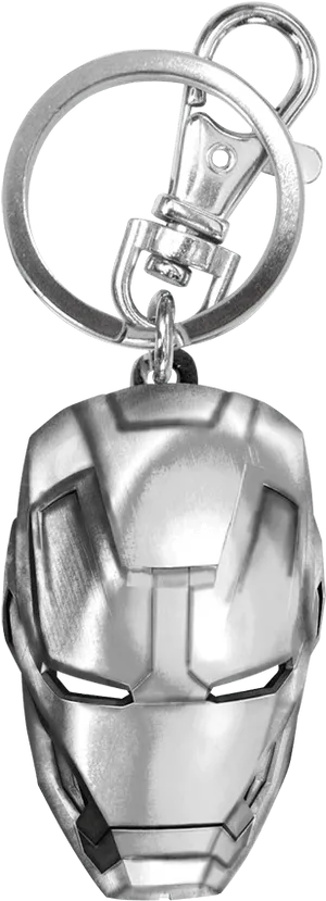 Iron Man Mask Keychain PNG image