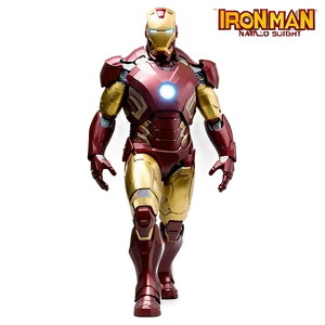 Iron Man Nano-tech Suit PNG 06292024