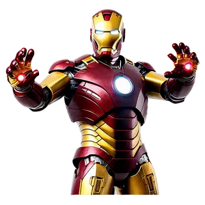 Iron Man Reactor Art PNG Rso84 PNG