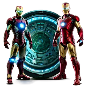 Iron Man Reactor Concept Art PNG Ded95 PNG