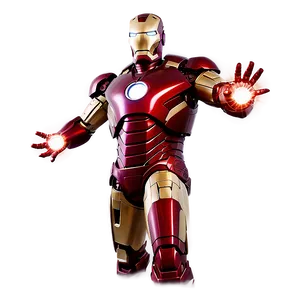 Iron Man Reactor Light Effect Png 06292024 PNG image