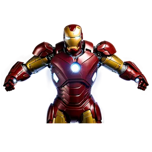 Iron Man Reactor Light Effect Png 06292024 PNG image