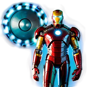 Iron Man Reactor Stark Tech PNG Jna PNG