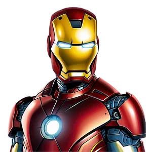 Iron Man Reactor Vector PNG 06292024