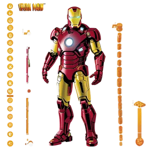 Iron Man Reactor Vector PNG Kai43 PNG