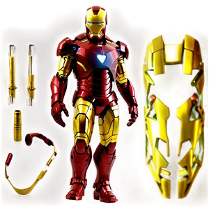 Iron Man Suit Damaged In Battle PNG Qjp8 PNG