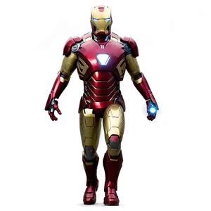 Iron Man Suit Energy Core PNG Avy PNG
