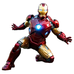 Iron Man Suit With Energy Blast PNG 06292024