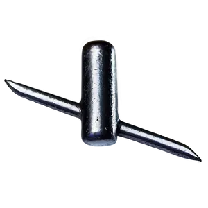 Iron Nail Close-up PNG Hnf8