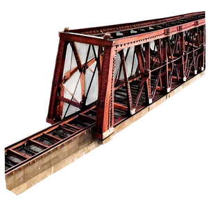 Iron Railway Bridge Png 79 PNG image