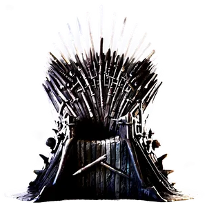 Iron Throne At Night PNG Qpy74