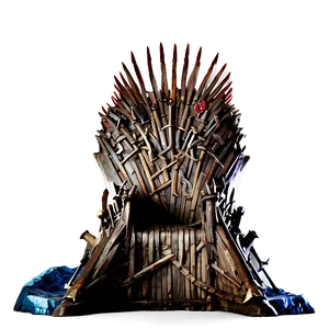 Iron Throne In Hall PNG Lwl42