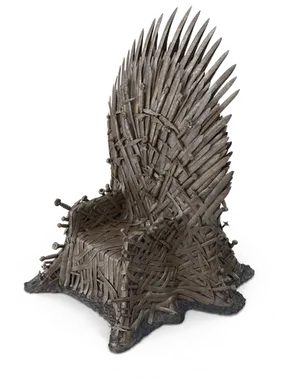 Iron Throne Replica PNG image