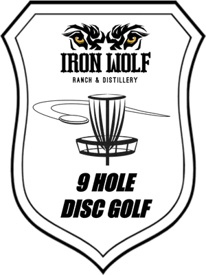 Iron Wolf Ranch Disc Golf Course Logo