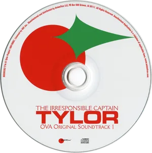 Irresponsible Captain Tylor O V A Soundtrack C D PNG image