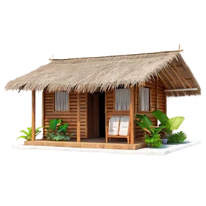 Island Eco Resort Bungalow Png 05232024 PNG image