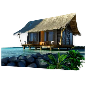 Island Eco Resort Bungalow Png 77 PNG image