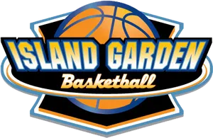 Island Garden Basketball Logo PNG image