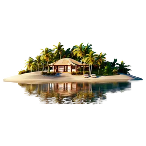Island Mansion Paradise PNG 05242024