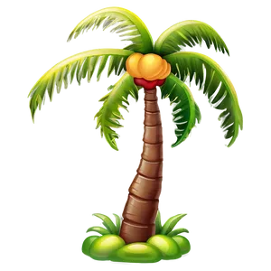 Island Palm Tree Emoji Png 57 PNG image