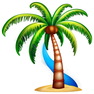 Island Palm Tree Emoji Png Xai PNG image