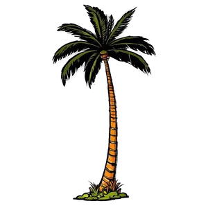 Island Palm Tree Shadow Png 54 PNG image