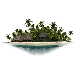 Island Paradise Png 05062024 PNG image