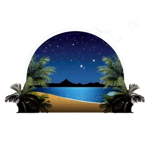 Island Star Gazing Location Png 11 PNG image
