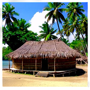 Island Traditional Village Png Hmx PNG image