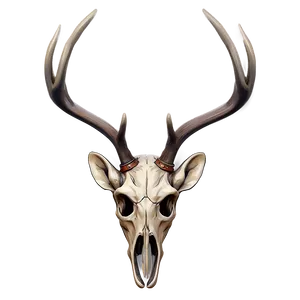 Isolated Antler Emblem PNG Yaw PNG