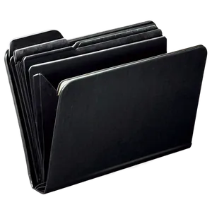 Isolated Black Folder Graphic PNG Eyc PNG