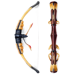 Isolated Bow And Arrow Image Png Gmx99 PNG image